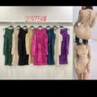 Φόρεμα μίνι , έξωμο , με κορδόνια στην πλάτη σχήμα Χ - PARTELIA - LO