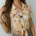 Πουκάμισο Φλοράλ , κοντομάνικο , δροσερό , φρουτώδης , αέρινο - BARISE - AD