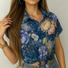 Πουκάμισο Φλοράλ , κοντομάνικο , δροσερό , φρουτώδης , αέρινο - BARISE - AD