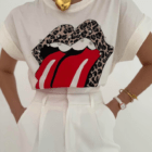 Μπλούζα - ROLLING STONES LEOPAR - AD