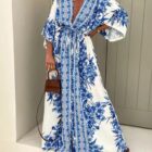 Φόρεμα BOHO - DEEP V - LO