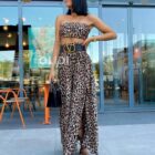 Σέτ - ANIMAL PRINT - Μπούστο , φούστα - LO