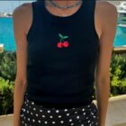 Μπλούζα Τοπ Ρίπ - CHERRYS - LO