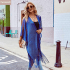 Κιμονό Μεταλλιζέ , Κρόσια - SHYNE - Lurex - AD