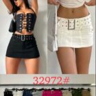 Μίνι Φούστα Σορτς , Ζώνη , ALEME - LO