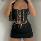 Μίνι Φούστα Σορτς , Ζώνη , ALEME - LO