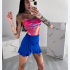 Κορμάκι , Διαφάνεια , Χρωματιστό Nτραπέ - SISIN - LO