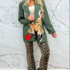 Σακάκι Animal print - LION - LO