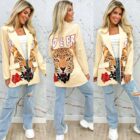 Σακάκι Animal print - LION - LO