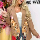 Σακάκι Animal print - LION - LO