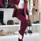 Σακάκι με φόδρα , μανίκια δερματίνη - PANTALKE - LO