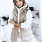 Αμάνικο puffer δερματίνι - ALLNIGT - LO