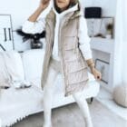 Αμάνικο puffer δερματίνι - ALLNIGT - LO