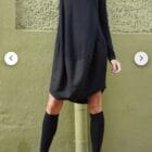 Φόρεμα , ελαστικό , μακρυμάνικο - FTAIL - LO