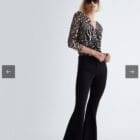 Τοπάκι , V λαιμόκοψη , animal print - RISTER - LO