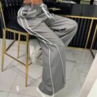 Παντελόνι ριγέ , Κορδόνι , ρίγες στο πλάι - MINESI - LO