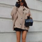 Παλτό , Oversize , μανίκια - RIESLA - LO