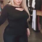 Μπλούζα μακρυμάνικη , σχέδιο CUT OUT ντεκολτέ - LERITIN - PLUS SIZE - HO