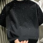 Κοντομάνικη , βαμβακερή T – Shirt – STRAS LEN - AD