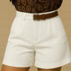 Σορτσάκι , μισή ζώνη , πιέτες - MARYLIN - AD