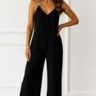 Ολόσωμη φόρμα , τιράντες με χρυσή αγκράφα - NISEN - AD