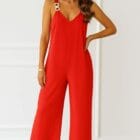 Ολόσωμη φόρμα , τιράντες με χρυσή αγκράφα - NISEN - AD