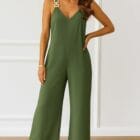 Ολόσωμη φόρμα , τιράντες με χρυσή αγκράφα - NISEN - AD