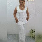 Παντελόνι Δαντέλα , Καμπάνα , ελαστικό , PLUS SIZE - KENTIR - HO