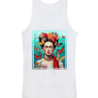 Aμάνικη , βαμβακερή T – Shirt – ΦΡΙΝΤΑ – KAHLO – AD