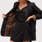 Σακάκι λεοπάρ φόδρα , στιλάτο , κομψό - ELENAN - AD