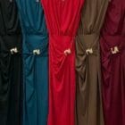 Δυναμικό Φόρεμα , βάτες , σούρες και διακοσμητική αγκράφα - LEON - LO