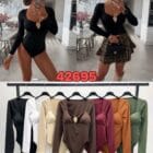 Κορμάκι , ντεκολτέ καρδιά , ενίσχυση , διακοσμητική μεταλλική αγκράφα - SELES - LO