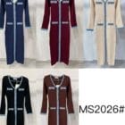 Μίντι Ριπ φόρεμα με denim λεπτομέρειες - DESIA - LO