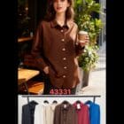 Πουκάμισο με Χρυσά Κουμπιά – '' Statement Elegance '' - LO