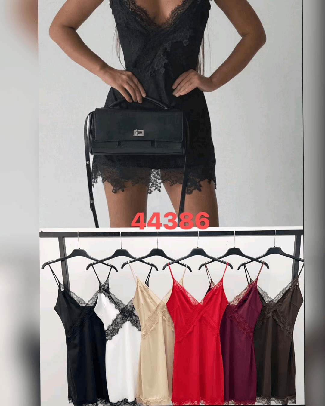 Μίνι φόρεμα τύπου lingerie - Αισθησιακή σιγή : Το φόρεμα που ψιθυρίζει στυλ - "Lingerie Luxe Dress" - LO