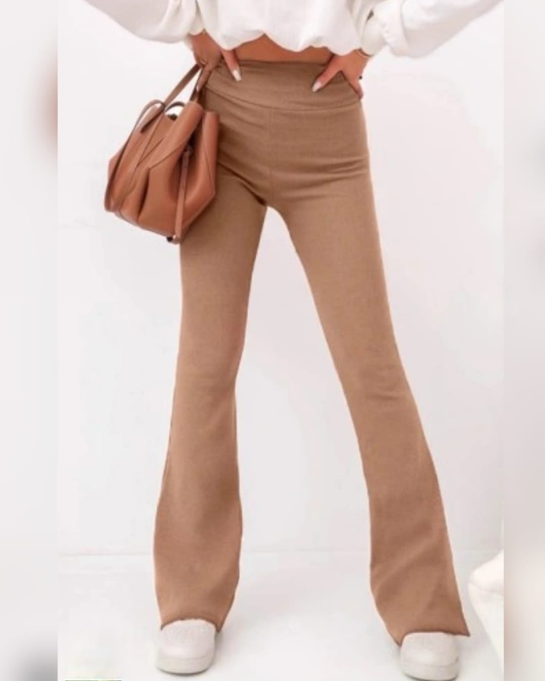 Κολάν "Καμπύλη Κίνησης" με Ψηλή Μέση και Καμπάνα - "Elevated Flow Leggings" - LO