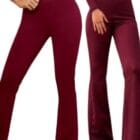 Κολάν "Καμπύλη Κίνησης" με Ψηλή Μέση και Καμπάνα - "Elevated Flow Leggings" - LO