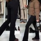 Κολάν "Καμπύλη Κίνησης" με Ψηλή Μέση και Καμπάνα - "Elevated Flow Leggings" - LO