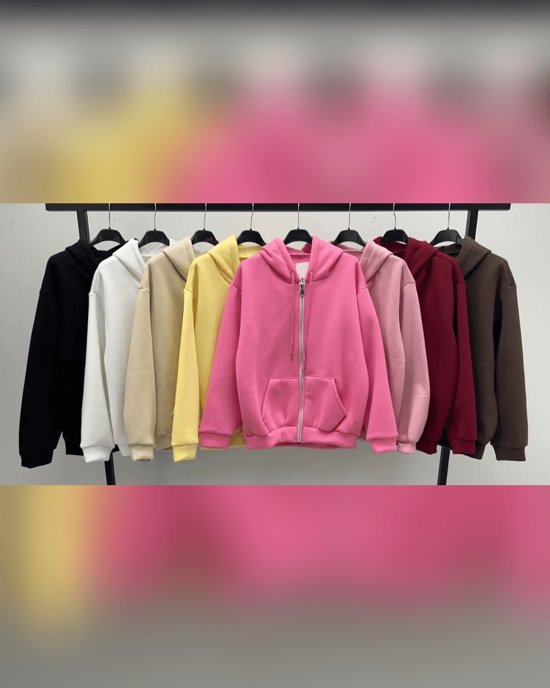 Φούτερ "Αστική Άνεση" με κουκούλα και φερμουάρ - "Core Zip Hoodie" - LO