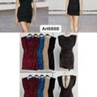 Μίνι Φόρεμα με παγίετα , ελαφρώς ανοιχτή πλάτη - Όλη η λάμψη του σύμπαντος σε ένα φόρεμα - Starlace Glow - LO