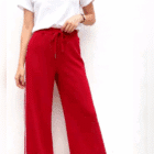 Παντελόνι Φόρμας με Κορδόνι και Πλαϊνές Ρίγες - Δυναμική Άνεση – '' TrackLine Flex '' - LO