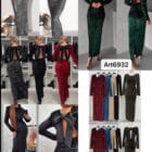 Φόρεμα , παγιέτα με Άνοιγμα Πλάτης , Σκίσιμο και Δέσιμο με Κορδέλα - Φως και Σιλουέτα - '' Lumière BackTie Gown '' - LO