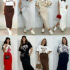 Μίντι φούστα με sporty γραμμή και θηλυκό άνοιγμα , τσέπες , κορδόνι - “Urban Breeze” - AD