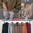 Balloon Δομή & Σοφιστικέ Σιλουέτα , Γιακάς , Φερμουάρ , Μεγάλες πιέτες - "Structured Drama with Balloon Silhouette" - LO