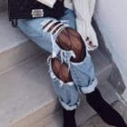 Θερμικό καλσόν με φλις εσωτερικά και δαντέλα εξωτερικά . Ζεστασιά και κομψότητα σε ένα προϊόν - “Thermo Lace Elegance” - LO