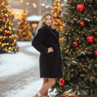 Χειμερινό μάλλινο παλτό ''Προβατάκι'' με φόδρα εσωτερικά - "Wool Heritage Coat" - LO